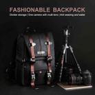 K&F CONCEPT KF13.092 Multifunctional Dual-layer Shockproof Waterproof Camera Backpack Travel Tripod Bag - 3