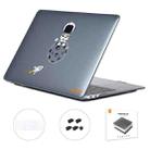 For MacBook Pro 16.1 A2141 ENKAY Hat-Prince 3 in 1 Spaceman Pattern Laotop Protective Crystal Case with TPU Keyboard Film / Anti-dust Plugs, Version:US(Spaceman No.4) - 1