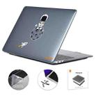 For MacBook Pro 16.2 A2485/A2880 2023 ENKAY Hat-Prince 3 in 1 Spaceman Pattern Laotop Protective Crystal Case with TPU Keyboard Film / Anti-dust Plugs, Version:US(Spaceman No.4) - 1