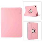 For iPad 2025 / 2022 ENKAY Hat-Prince 360 Degree Rotation Litchi Leather Smart Tablet Case(Pink) - 1