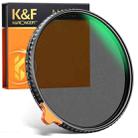 K&F CONCEPT KF01.1816 Nano Series Multifunctional 82mm HD Waterproof Scratch-Resistant Black Soft Mist 1/4&ND2~ND32 Lens Filter - 1