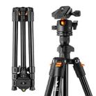 K&F CONCEPT KF09.101 Compact Travel Tripod Flexible Vlog Tripod - 1