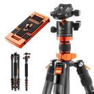 K&F CONCEPT KF09.093V1 67 inch Carbon Monopod Camera Tripod with 360 Degree Ball Head - 1