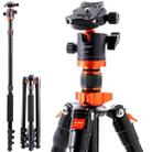 K&F CONCEPT KF09.089V1 Camera Tripods Aluminum Travel Vlog DSLR Tripod Monopod - 1