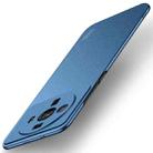 For Xiaomi 12s Ultra MOFI Fandun Series Frosted PC Ultra-thin Phone Case(Blue) - 1