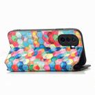 For Huawei Enjoy 50 CaseNeo Colorful Magnetic Leather Phone Case(Magic Space) - 3