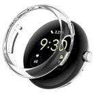 For Google Pixel Watch PC All-inclusive Hollowed Protective Case(Transparent) - 1