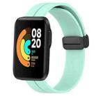 For Xiaomi MI Watch Sport 22mm Solid Color Magnetic Clasp Silicone Watch Band(Teal) - 1