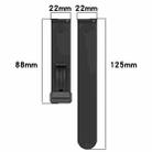 For Xiaomi MI Watch Color 22mm Solid Color Magnetic Clasp Silicone Watch Band(Olive Green) - 6