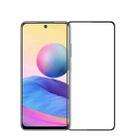 For Xiaomi 12T / 12T Pro / K50 Ultra MOFI 9H 3D Explosion-proof Curved Screen Tempered Glass Film(Black) - 1