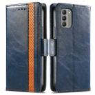 For Nokia G400 CaseNeoSplicing Dual Magnetic Buckle Leather Phone Case(Blue) - 2