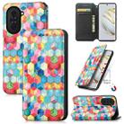 For Huawei Nova 10 CaseNeo Colorful Magnetic Leather Phone Case(Magic Space) - 1