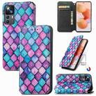 For Xiaomi 12T / 12T Pro / Redmi K50 Ultra CaseNeo Colorful Magnetic Leather Phone Case(Purple Scales) - 1