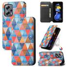 For  Xiaomi Redmi Note 11T CaseNeo Colorful Magnetic Leather Phone Case(Rhombus Mandala) - 1