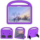 For iPad 10th Gen 10.9 2022 Sparrow Style Shockproof Kickstand EVA Tablet Case(Purple) - 1