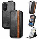 For Huawei Nova 10 Zipper Wallet Vertical Flip Leather Phone Case(Black) - 1