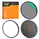 K&F CONCEPT SKU.1726 82mm Magnetic ND8 Nano-X Camera Lens Filter with Lens Cap - 1