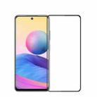 For Xiaomi Redmi Note 12 China MOFI 9H 3D Explosion-proof Curved Screen Tempered Glass Film(Black) - 1