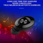 XG12 TWS Portable In-Ear Bluetooth 5.0 Mini Wireless Binaural Sports Headphones(Black) - 3
