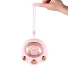 Convenient USB Breath Light Mini Cartoon Cute Pet Rechargeable Hand Warmer(Pink) - 1