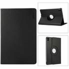 For Xiaomi Redmi Pad 10.61 ENKAY Hat-Prince 360 Degree Rotation Litchi Leather Smart Case(Black) - 1