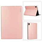 For Xiaomi Redmi Pad 10.61 ENKAY Hat-Prince Auto Sleep and Wake Up PU Leather Stand Case Shockproof Cover(Rose Gold) - 1