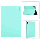 For Xiaomi Redmi Pad 10.61 ENKAY Hat-Prince Auto Sleep and Wake Up PU Leather Stand Case Shockproof Cover(Cyan) - 1