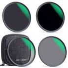 K&F CONCEPT SKU.1636 82mm 4 in 1 ND4 ND8 ND64 ND1000 Filter Kits - 1
