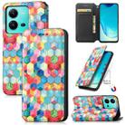 For vivo V25 CaseNeo Colorful Magnetic Leather Phone Case(Magic Space) - 1