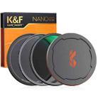 K&F CONCEPT SKU.1666 82mm 2 in 1 MCUV+CPL Filter Kit with Metal Lens Cap & Storage Bag - 1