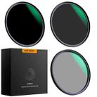 K&F CONCEPT SKU1553 82mm ND8 ND64 CPL Polarizer Lens Filter with Multi Layer Nano Coated - 1