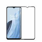 For OnePlus Nord N300 MOFI 9H 3D Explosion-proof Curved Screen Tempered Glass Film(Black) - 1