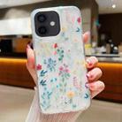 For iPhone 11 Fresh Small Floral Epoxy TPU Phone Case(D04) - 1