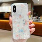 For iPhone XS Max Fresh Small Floral Epoxy TPU Phone Case(D01 Beautiful Bouquet) - 1