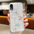 For iPhone XR Fresh Small Floral Epoxy TPU Phone Case(D01 Beautiful Bouquet) - 1