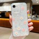 For iPhone 7 / 8 / SE 2022 Fresh Small Floral Epoxy TPU Phone Case(D02 Hand-painted Flower) - 1