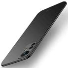 For Xiaomi 12T / Redmi K50 Ultra MOFI Micro Frosted PC Ultra-thin Hard Case(Black) - 1