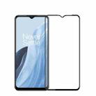 For OnePlus Nord N300 PINWUYO 9H 3D Curved Explosion-proof Tempered Glass Film(Black) - 1