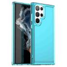 For Samsung Galaxy S23 Ultra 5G Candy Series TPU Phone Case(Transparent Blue) - 1