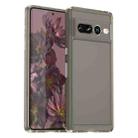 For Google Pixel 7 Pro Candy Series TPU Phone Case(Transparent Grey) - 1