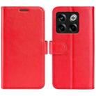 For OnePlus Ace Pro R64 Texture Leather Phone Case(Red) - 1