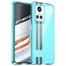 For Realme GT Neo 3 Candy Series TPU Phone Case(Transparent Blue) - 1