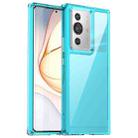 For Nubia Z40 Pro Candy Series TPU Phone Case(Transparent Blue) - 1