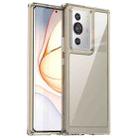 For Nubia Z40 Pro Candy Series TPU Phone Case(Transparent Grey) - 1