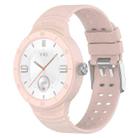 For Huawei Watch GT Cyber Silicone Breathable Integrated Watch Band(Pink) - 1