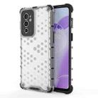 For OnePlus 9 RT 5G Honeycomb Phone Case(White) - 1