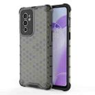 For OnePlus 9 RT 5G Honeycomb Phone Case(Black) - 1