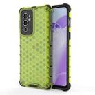 For OnePlus 9 RT 5G Honeycomb Phone Case(Green) - 1