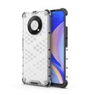 For Huawei Nova Y90 4G Honeycomb Phone Case(White) - 1