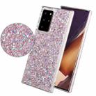 For Samsung Galaxy Note20 Glitter Sequins Epoxy TPU Phone Case(Blue) - 6